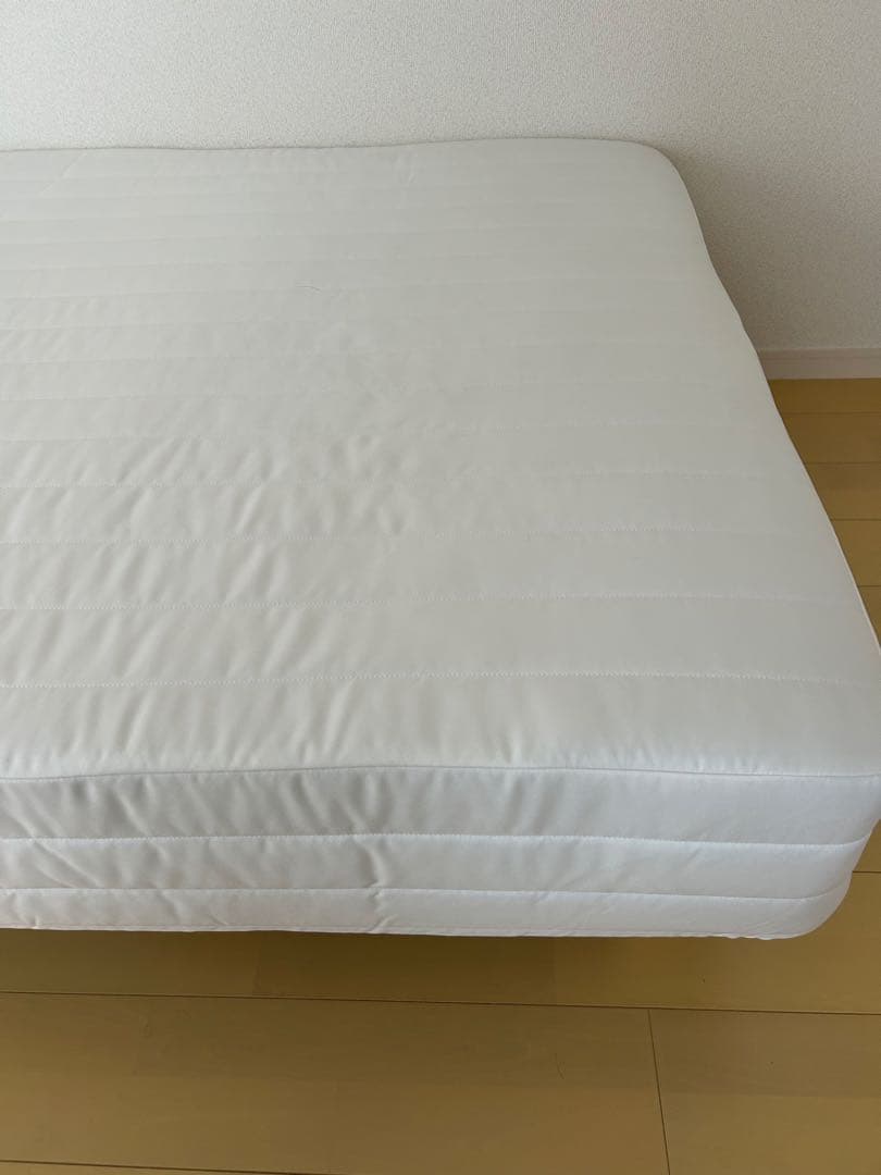 【こんぶ】無印良品　脚付マットレス ポケットコイル　セミダブル