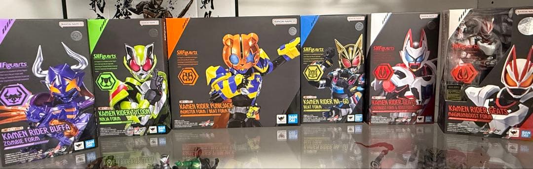 仮面ライダーギーツ　S.H.Figuarts セット売り