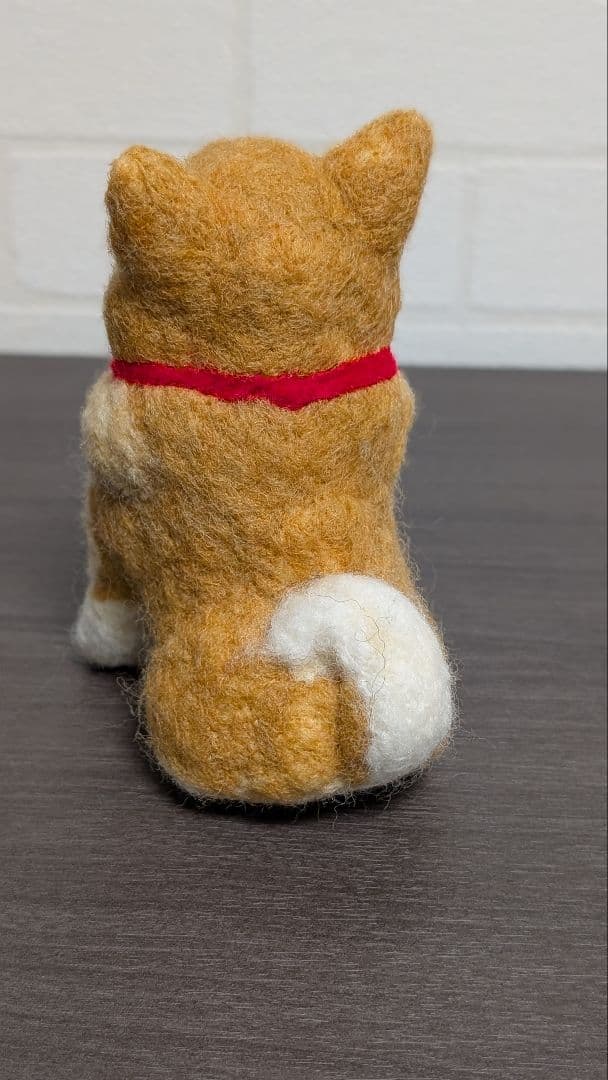 柴犬　羊毛　羊毛フェルト　ハンドメイド　ハスキー