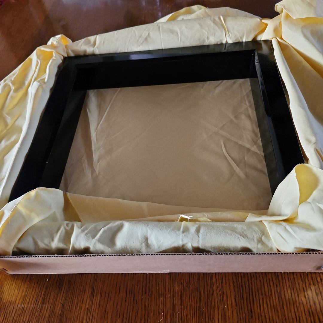 茶道具漆塗り　爐ぶち、裏側に少しキズがあります