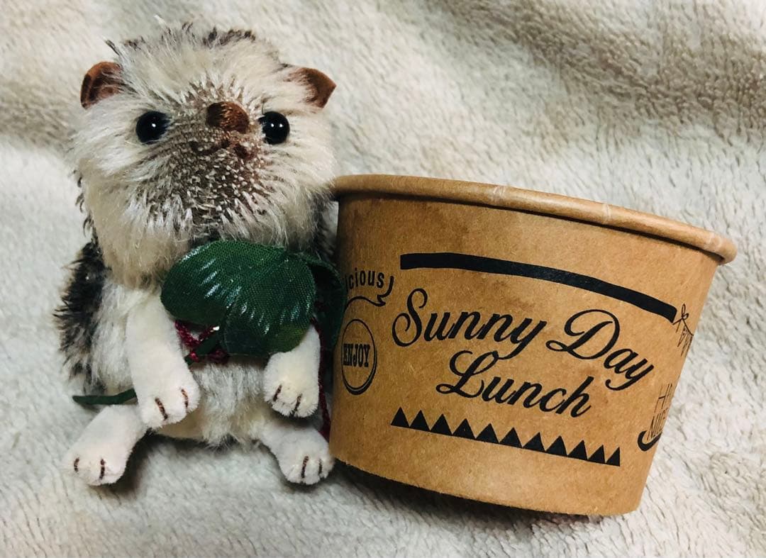 ゆぅ　ハリネズミ　ハンドメイド　作家様　ぬいぐるみ