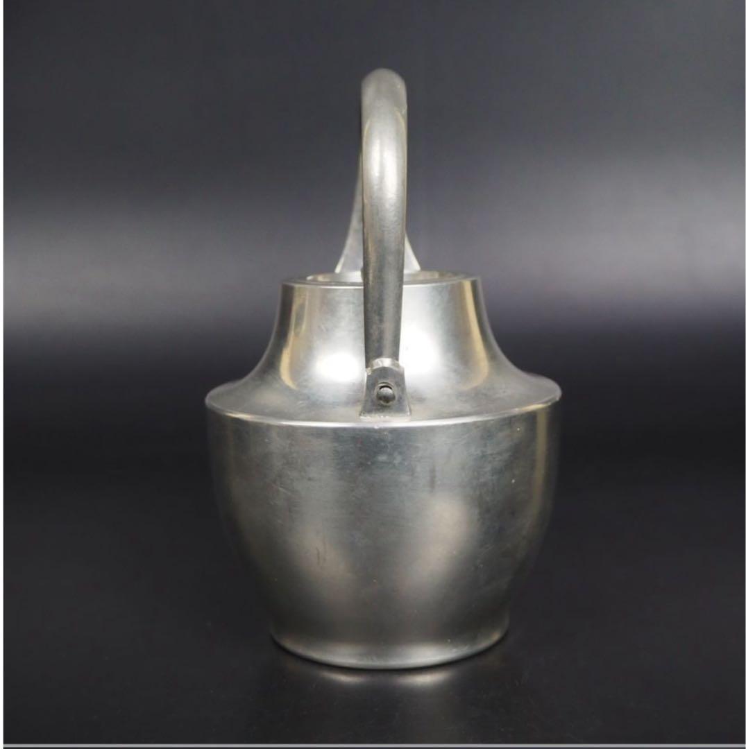 送料無料　中村半兵衛(中村半印) 造　小振り純錫製銚子　酒器　①