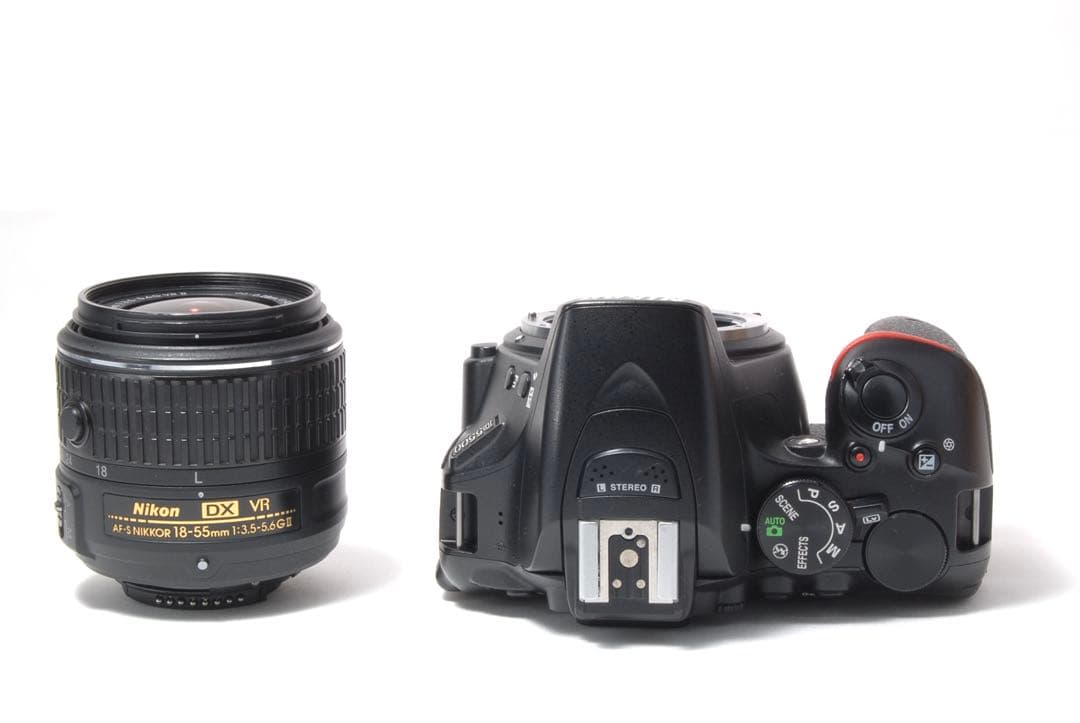 美品✨スマホ転送OK 高画質 Nikon D5500 レンズキット　自撮りOK