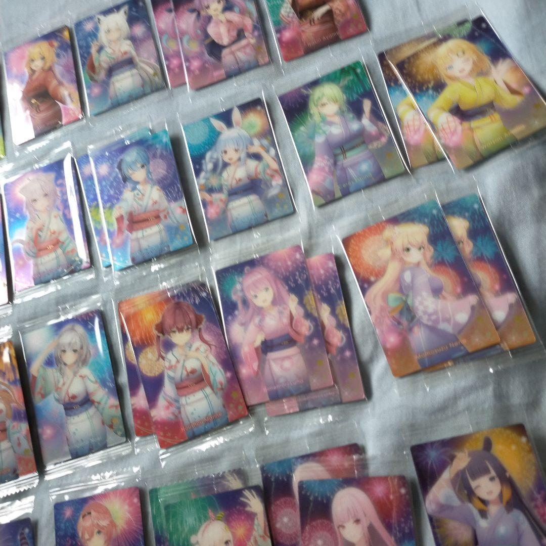 ホロライブ　ウエハースカード ホロチョコ hololive ３弾 浴衣 夏祭り