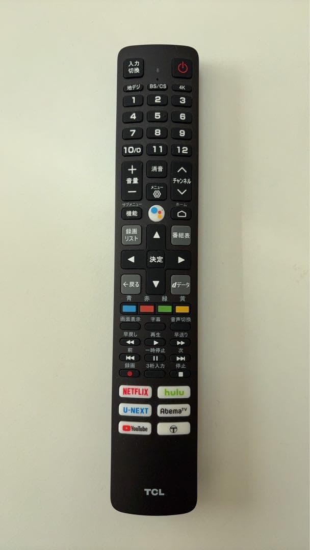 TCL 43V型 4Kスマートテレビ 43P618 (Android TV)