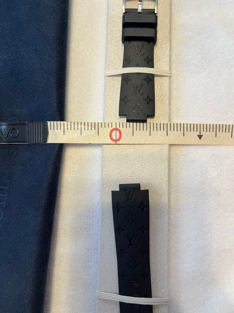 ルイ・ヴィトン ブラック ラバーベルト