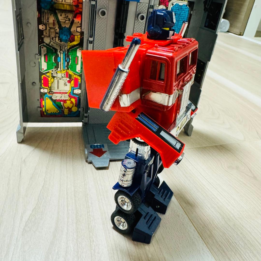 【超希少】カーロボット ダイアクロン 移動基地 バトルコンボイ 旧タカラ