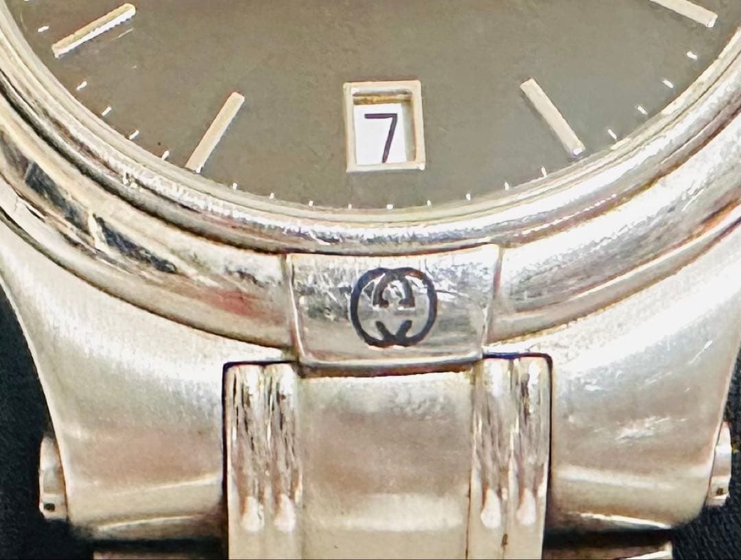 美品　GUCCI 9040Mブラック　腕時計