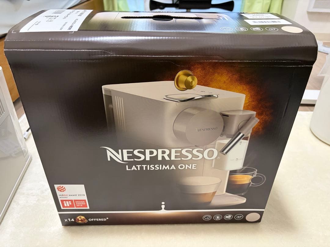 ネスプレッソ ラティシマワン F111-WH-W 2021年製