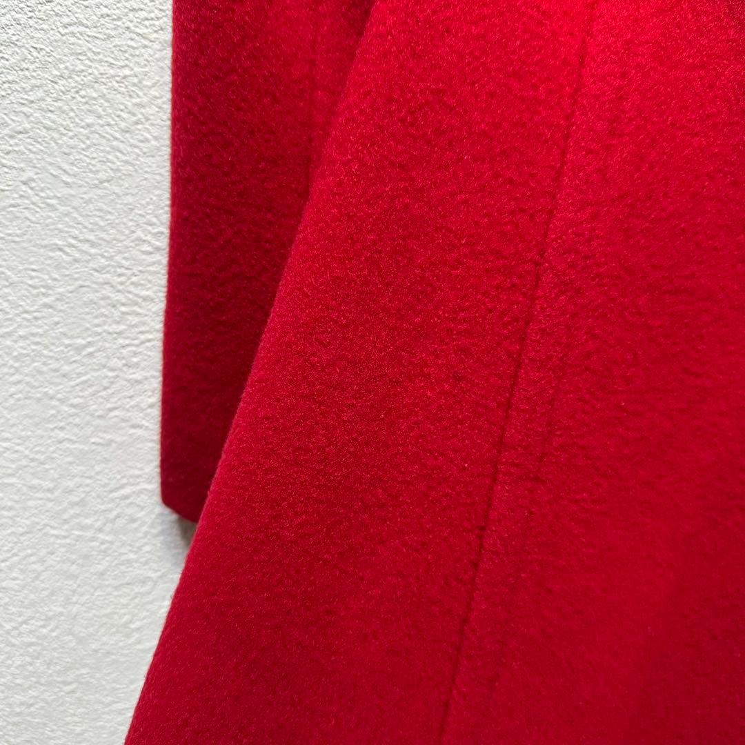 希少 バーバリー ブルーレーベル 上質 ウール デザイン チェスターコート 38