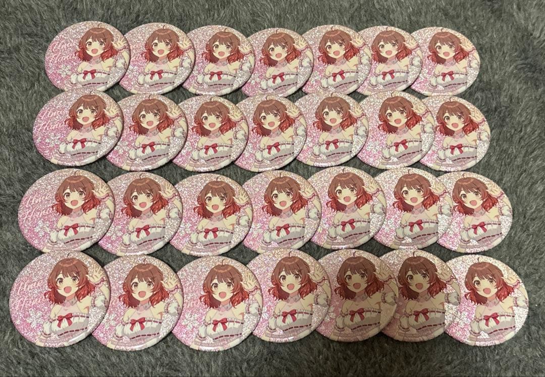 学マス 花海佑芽 HMV サクライロ 缶バッジ　38点