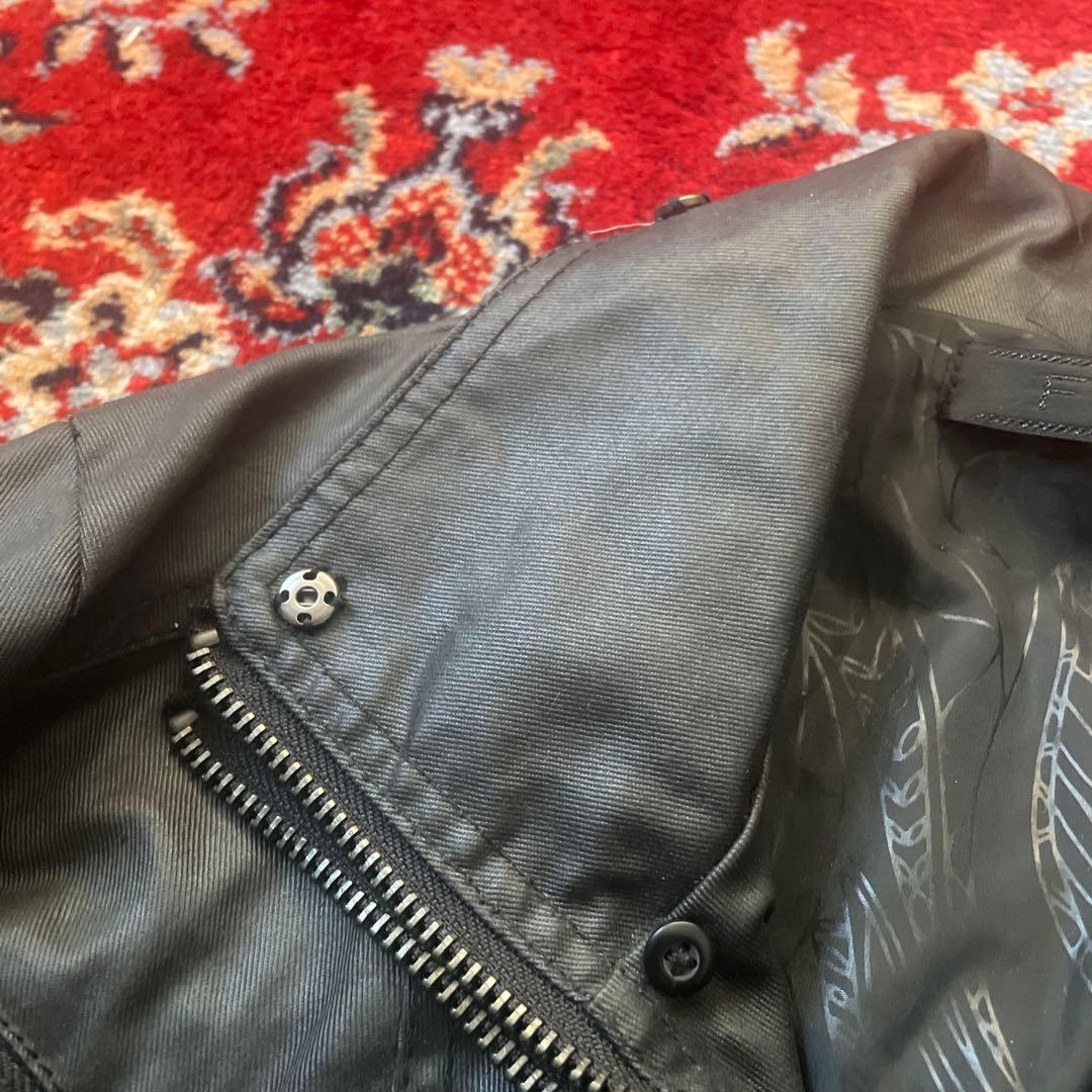 00s FUGA コーティング　ライダース　ジャケット　archive