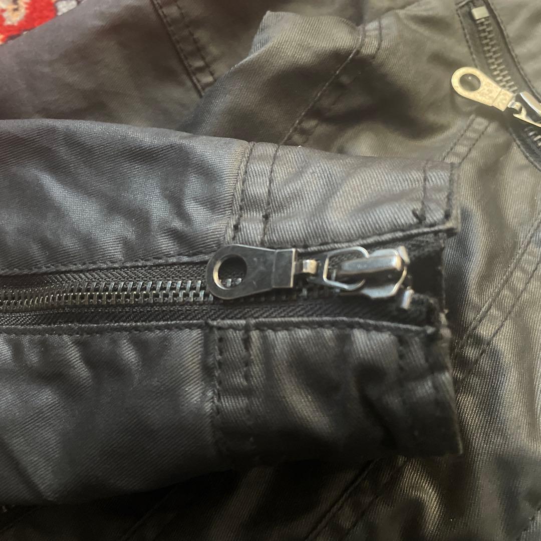 00s FUGA コーティング　ライダース　ジャケット　archive