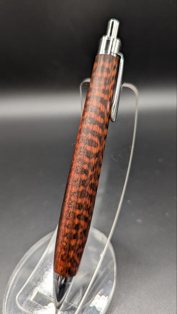 399ペン工房翌檜　極上　スネークウッド　木軸シャーペン　ボールペン