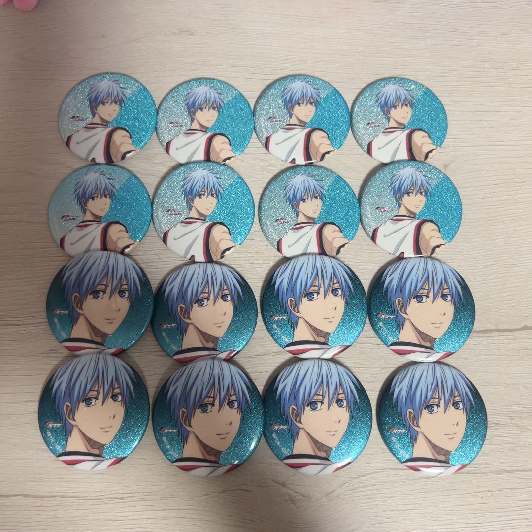 黒子のバスケ 黒子テツヤ 缶バッジ 16個