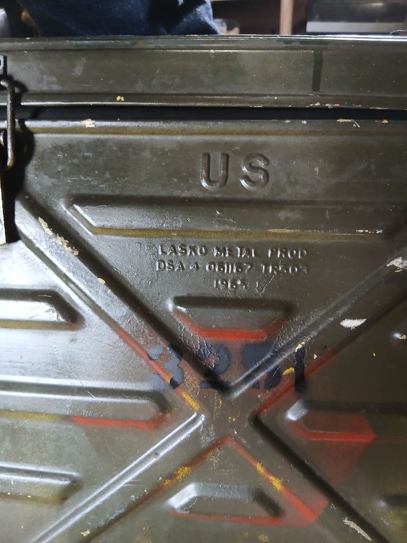 フードコンテナ　ビンテージ　軍　ミリタリー