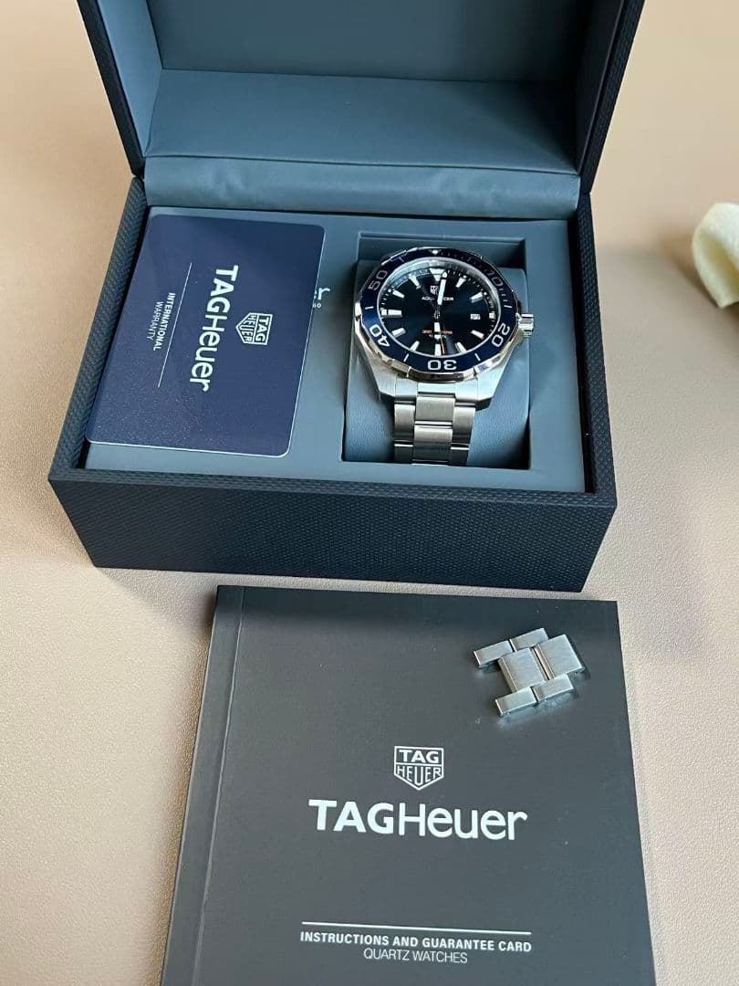 TAG HEUER WAY101C アクアレーサー デイト クォーツ メンズ