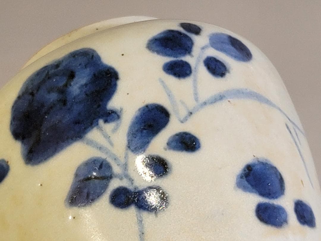 古美術 中国 古染付 茶入 茶道具伝来