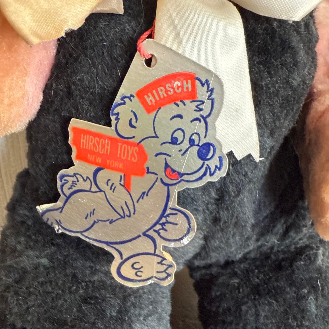 Hirsch Toys ヒルシュ　ラバーフェイス　ドール　ビンテージ　クマ
