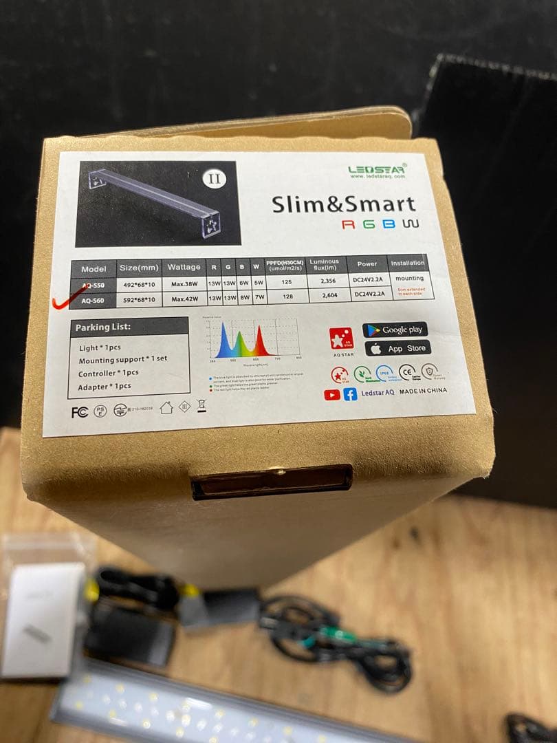 【SG】新品 LEDライト LEDSTAR AQ-s60 60cm水槽用