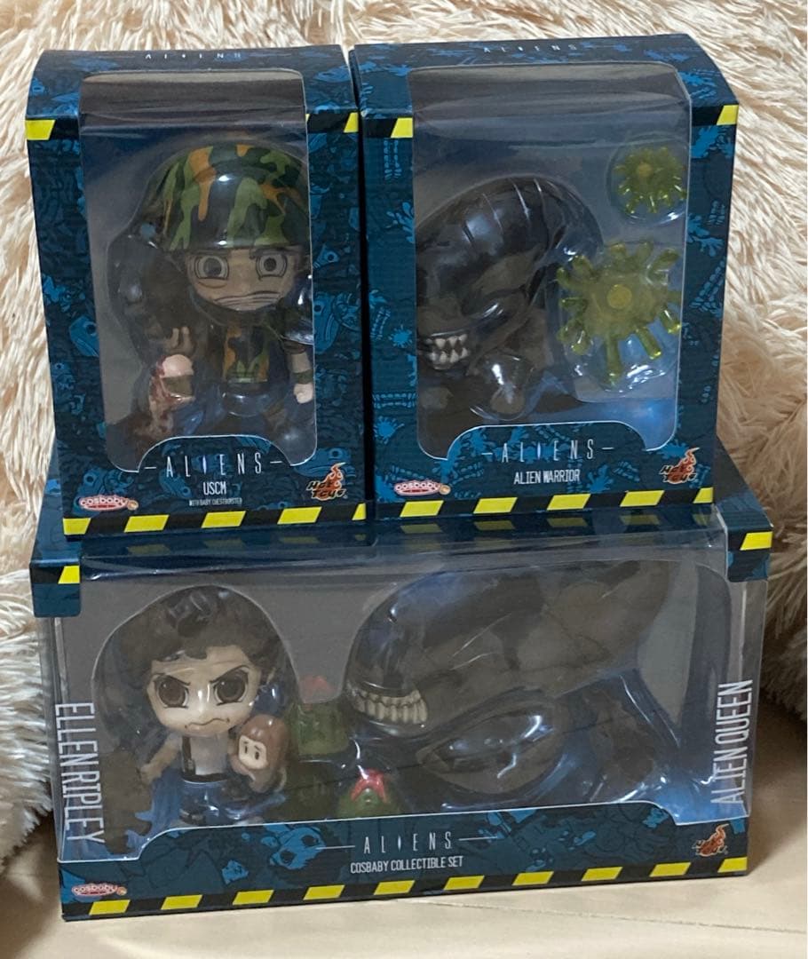 エイリアン　コスベイビー　3種類　新品未使用品　ホットトイズ　alien