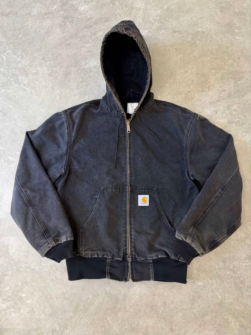 90s Carhartt アクティブジャケット JR105 J03BLK