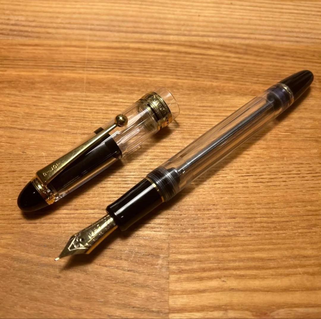 パイロット　カスタム823 透明　WA ウェーバリー　アサヒヤ紙文具店限定万年筆