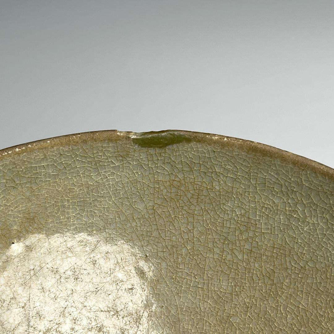 高麗青磁茶碗 李朝・高麗 朝鮮古陶磁 中国古玩 朝鮮美術 骨董品時代 A456