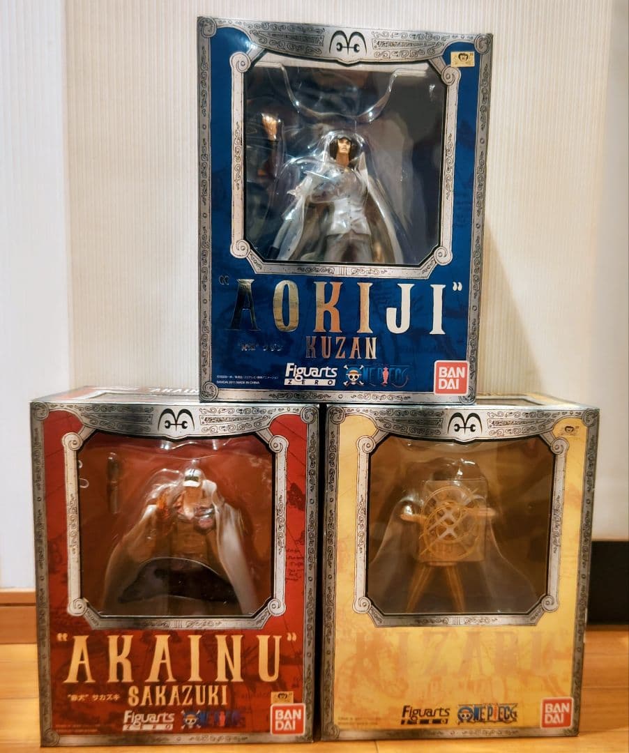 ワンピース フィギュアーツZero 赤犬 青雉 黄猿 三大将3体セット