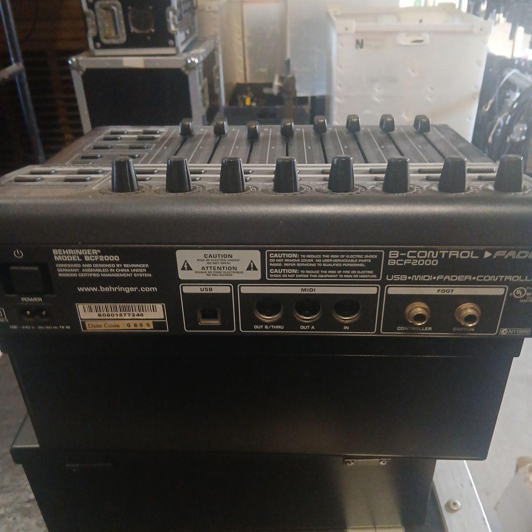 Behringer BCF2000 USB MIDI コントローラー ジャンク扱