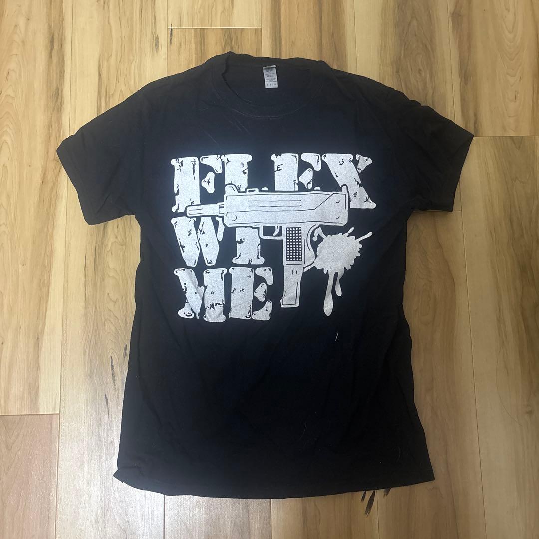 flex wit me Tシャツ