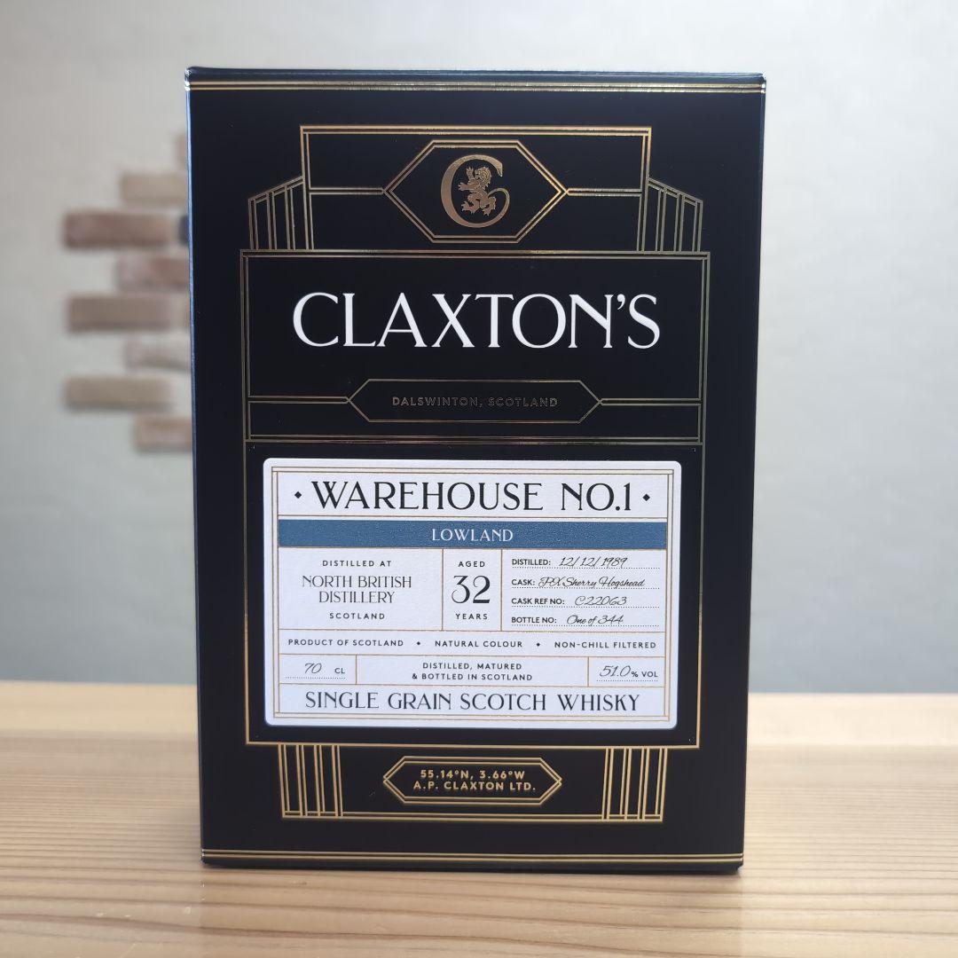 クラクストンズ ウェアハウスNo.1 ノースブリティッシュ1989 32年