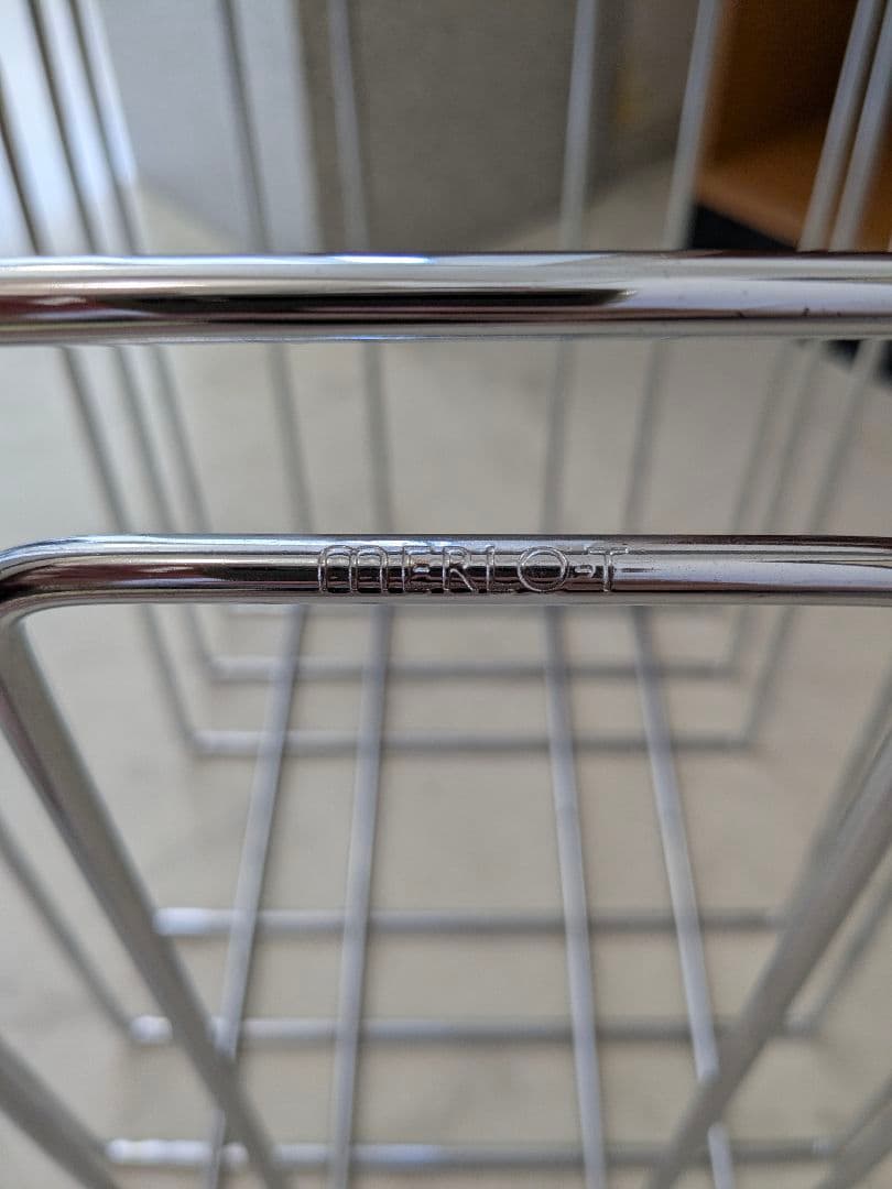 MERLO-T ペーパーコレクター スチール マガジン ラック ビンテージ