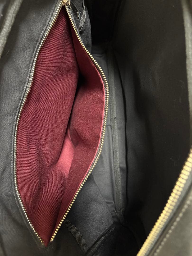 Paul Smith ブラックビジネスバッグ ブリーフケース 2way 2層式