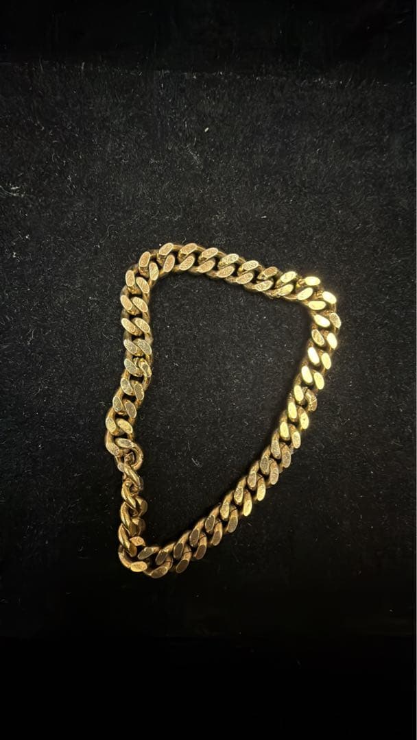 じ*や様 遺品整理　喜平ブレスレット18㎝　無加工