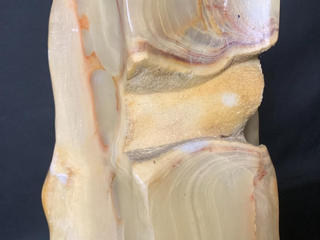 縞メノウ オニキス オニックス 瑪瑙 アゲート 原石 鑑賞石 11.73kg