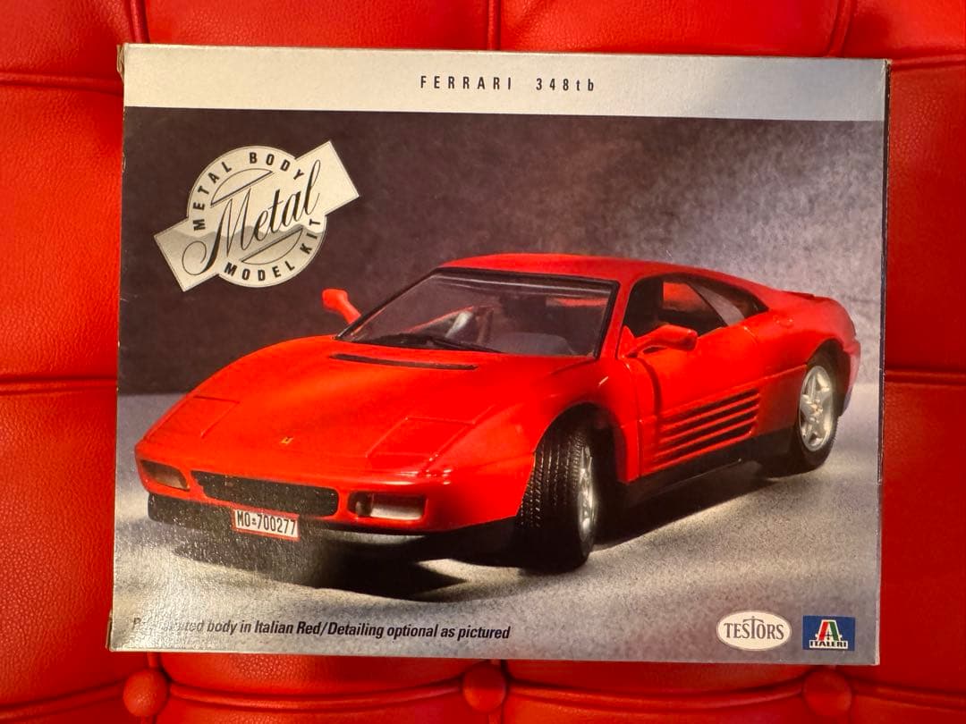 Testors/Italeri製 フェラーリ348tb/ts メタルボディキット
