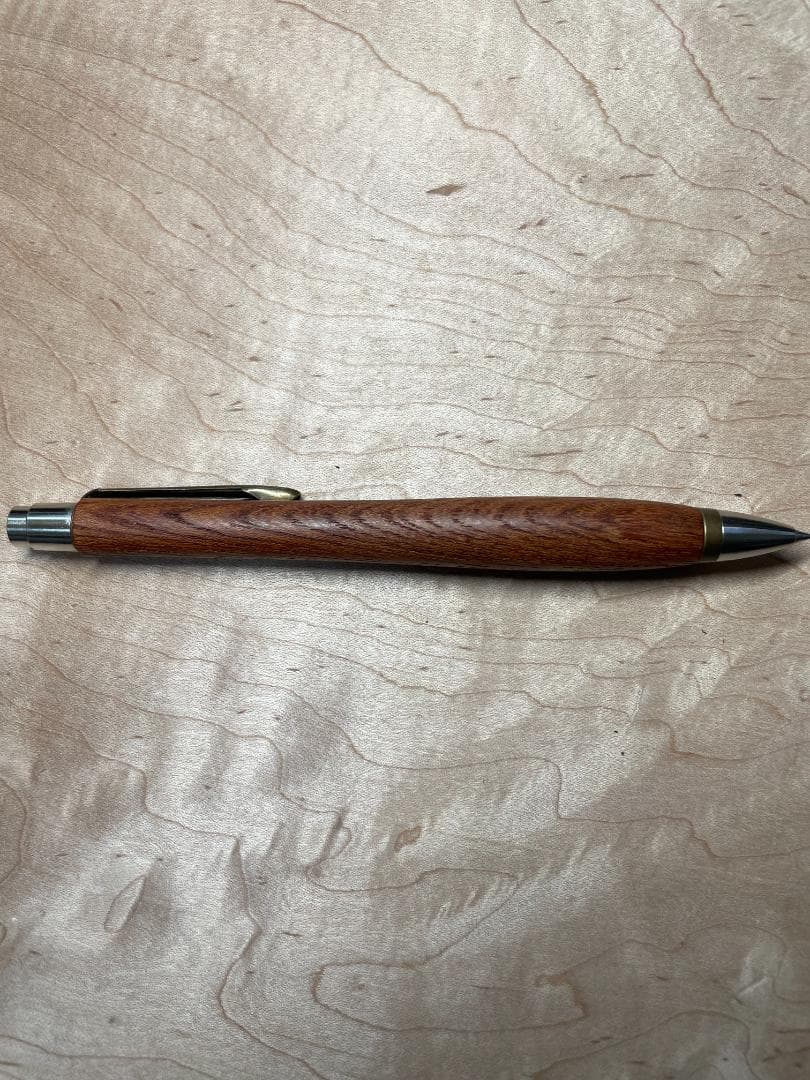 【woodpencraft 木軸ペン】雷神欅