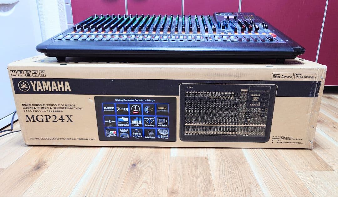 YAMAHA ヤマハ MGP24X ミキサー 電源コード/変換プラグ/元箱付き