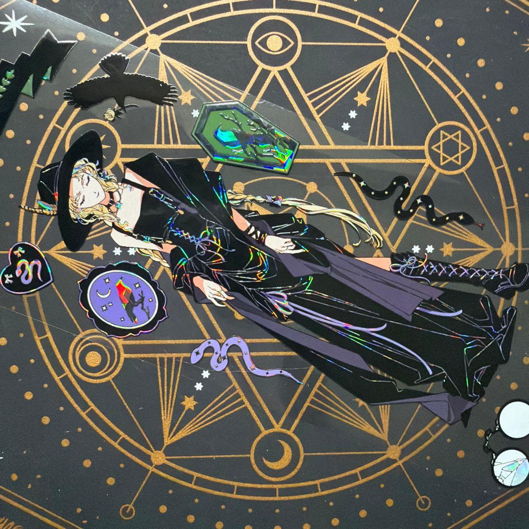 【8953】海外　マステ　中古巻　貝殻光マスキングテープ　人物系