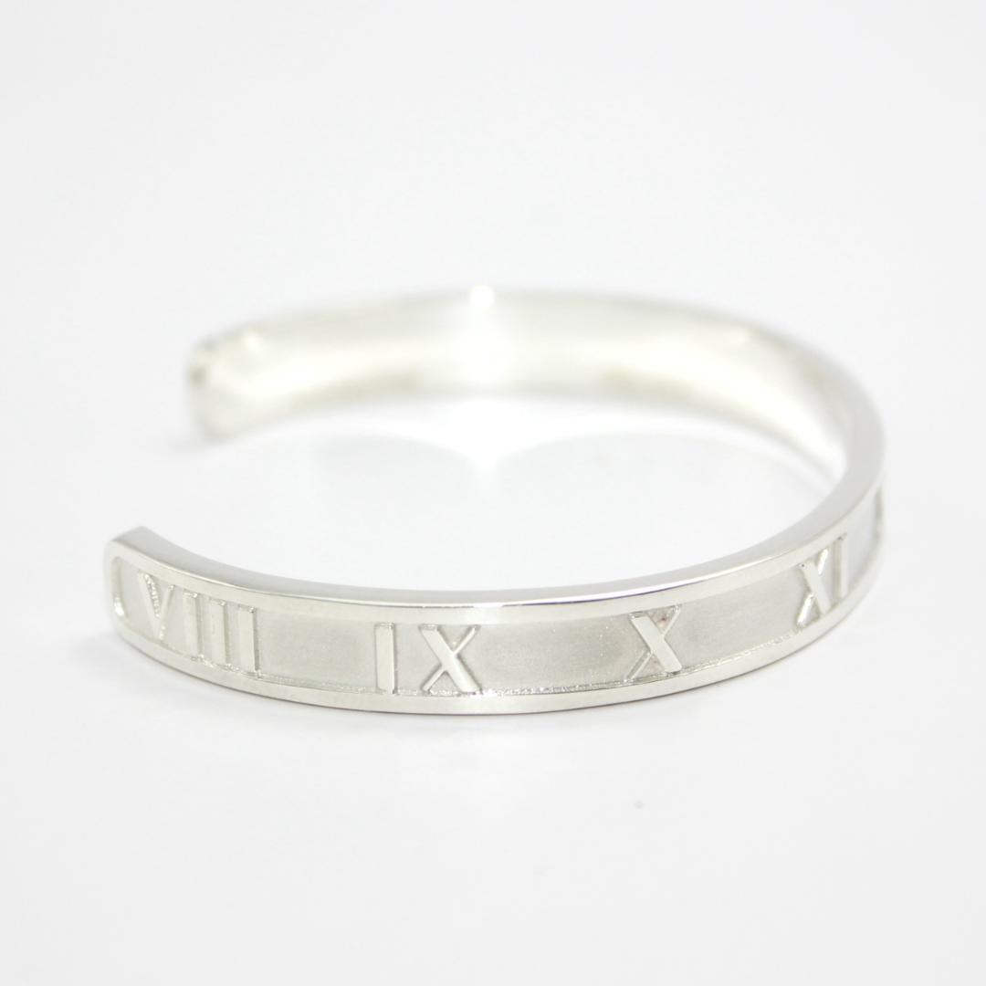 美品 Tiffany&Co. ティファニー アトラス バングル SV925