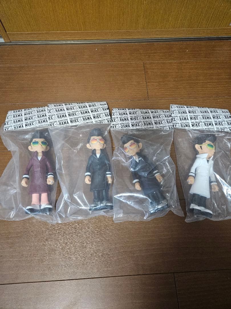 私立探偵濱マイク　フィギュア　ソフビ　未開封　セット