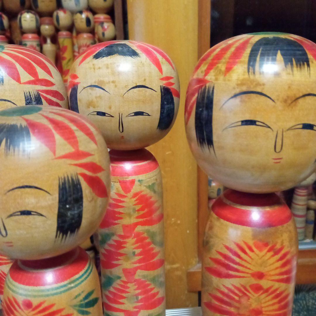 伝統こけし！　斎藤松助　4本