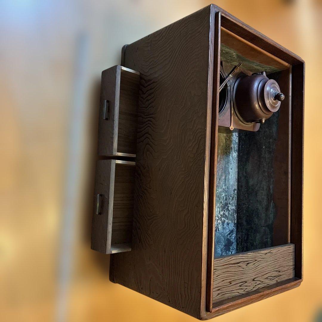 売り切り古道具 古民具 純銅手打 銅壷 銅壺 湯燗器 熱燗器　火鉢　セット