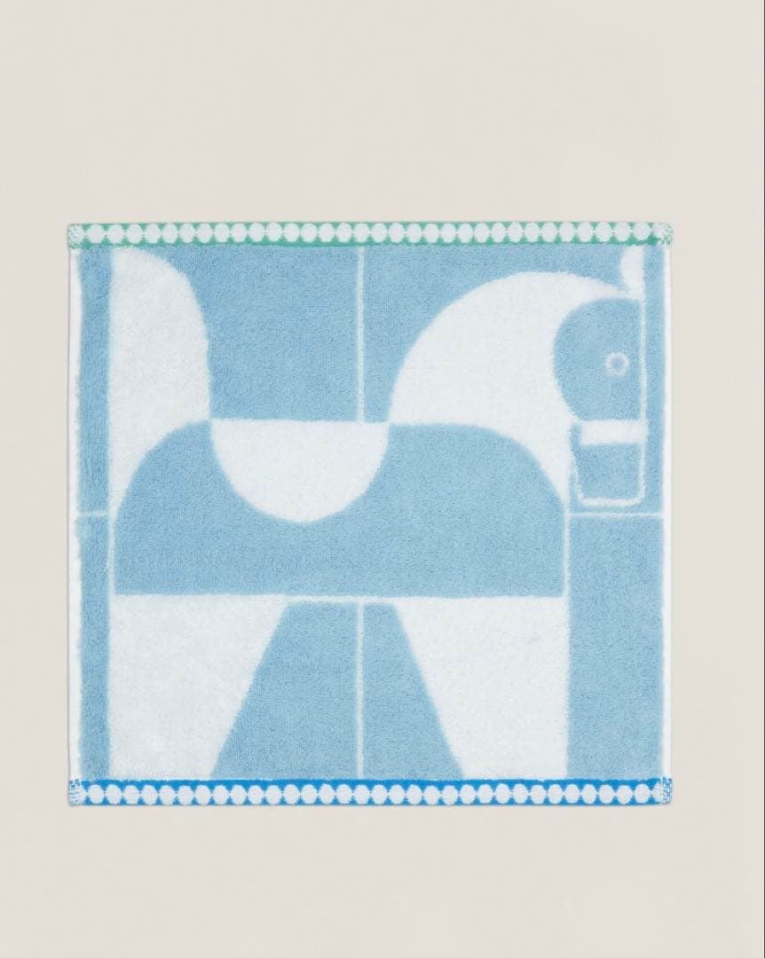 新品未使用　エルメス　カレ・タオル 《アニモー・ブロック》