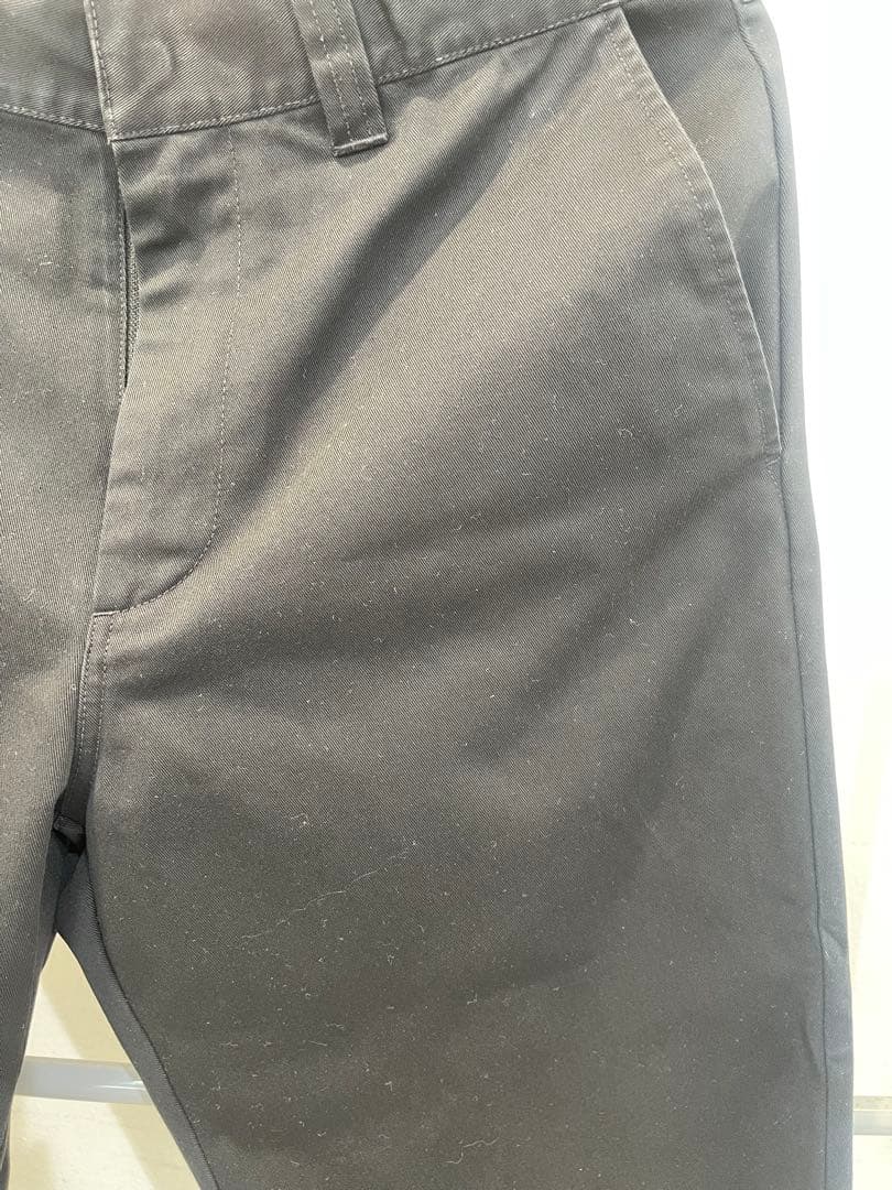 シュプリーム ストレートパンツ　ブラック　32