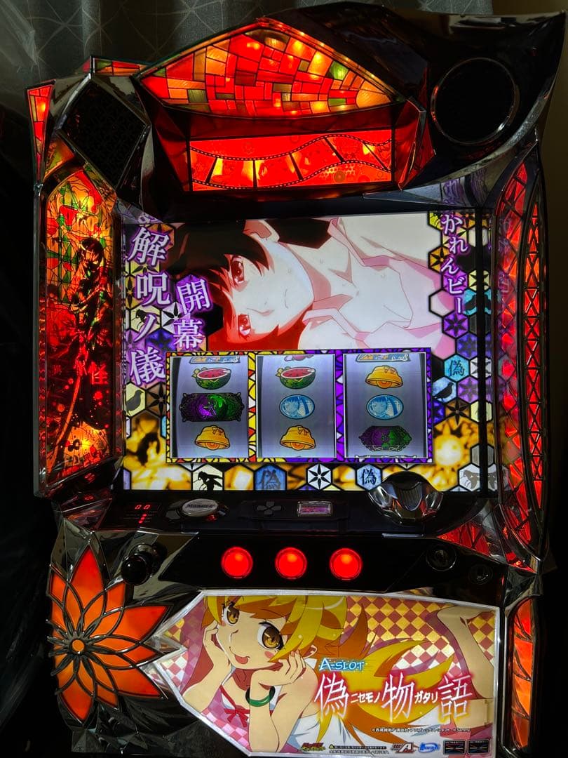 も*も様 サミー　パチスロ　A-SLOT 偽物語　(訳あり品)