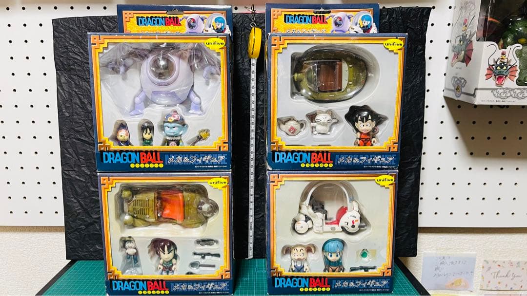 ドラゴンボール　メカ&フィキュア　4種セット