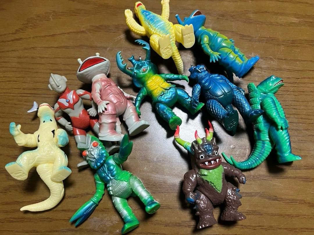 ブルマァク魂　ソフビ　まとめ売り　10体　昭和　復刻　ウルトラセブン