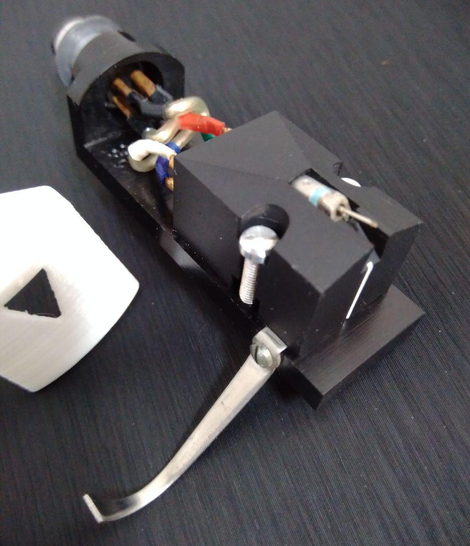 デノン MCカートリッジ DL-103 ヘッドシェルAテクニカ 出音良好 美品